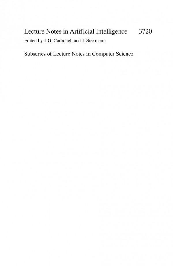 Machine Learning Ecml 2005 16th European Conference On Machine Learning Porto Portugal October 37 2005 Proceedings 1st Edition Michael R Berthold Auth