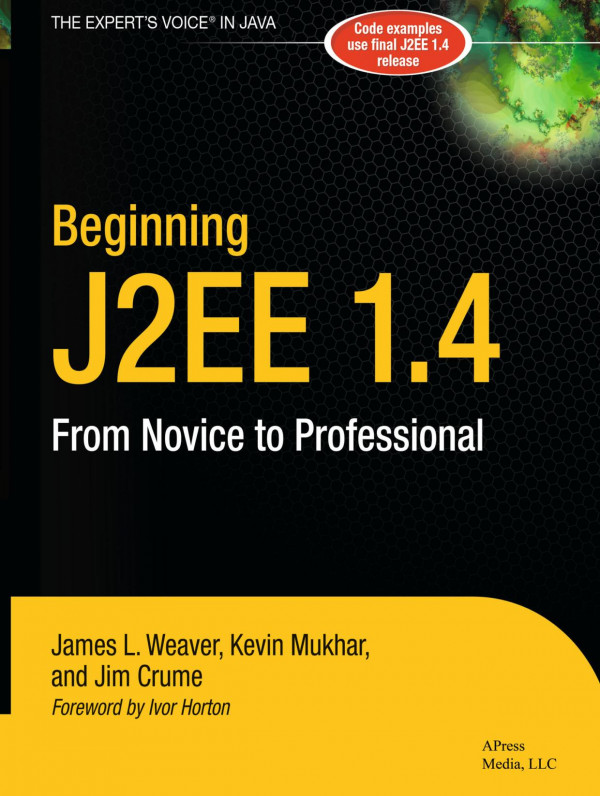 Beginning J2ee 14 From Novice To Professional 1st Edition James L Weaver