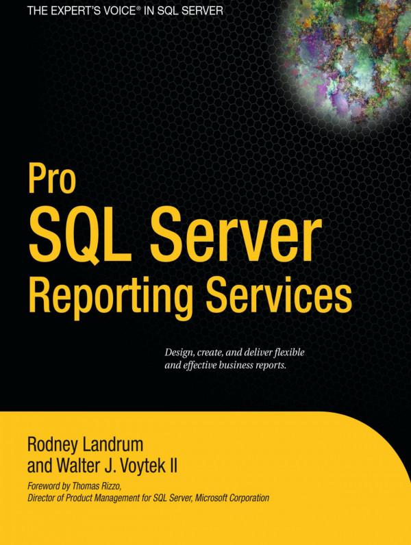 Pro Sql Server Reporting Services 1st Edition Rodney Landrum