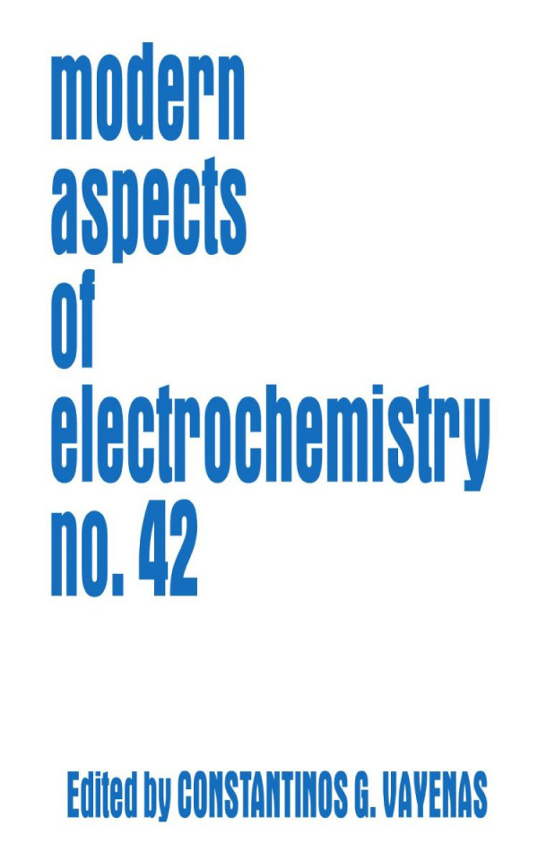 Modern Aspects Of Electrochemistry 1st Edition N S Marinkovic
