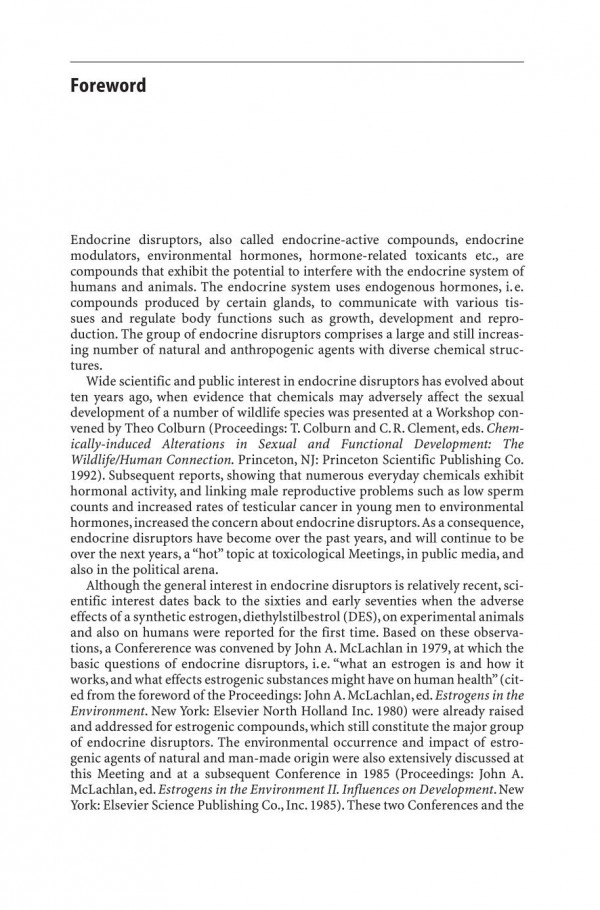 Endocrine Disruptors Part I 1st Edition Stefan O Mueller