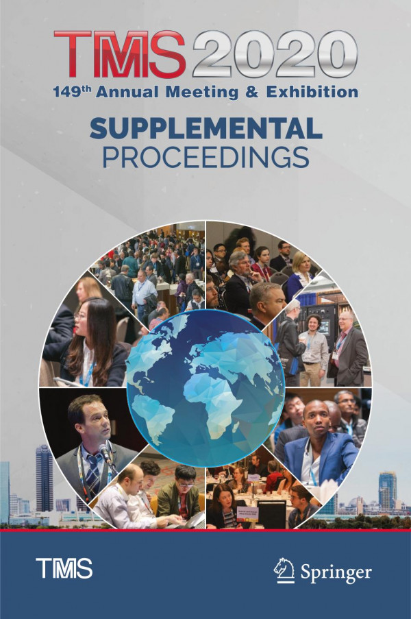 Tms 2020 149th Annual Meeting Amp Exhibition Supplemental Proceedings 1st Ed Metals Materials Society The Minerals