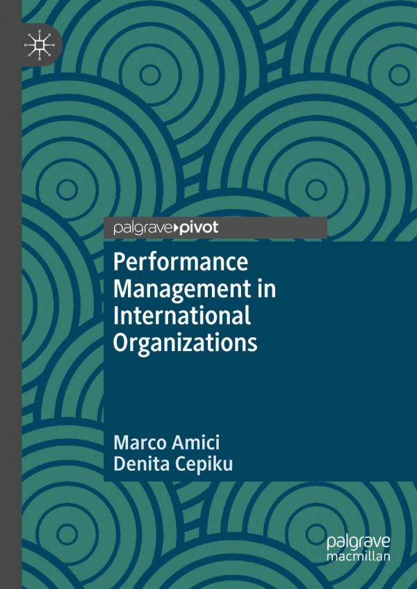 Performance Management In International Organizations 1st Ed Marco Amici