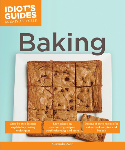 Idiots Guides Baking Zohn Alexandra