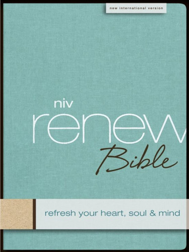 Niv Renew Bible Refresh Your Heart Soul Mind Zondervan