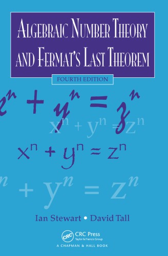Algebraic Number Theory And Fermats Last Theorem 4th Ed 4th Edition Stewart