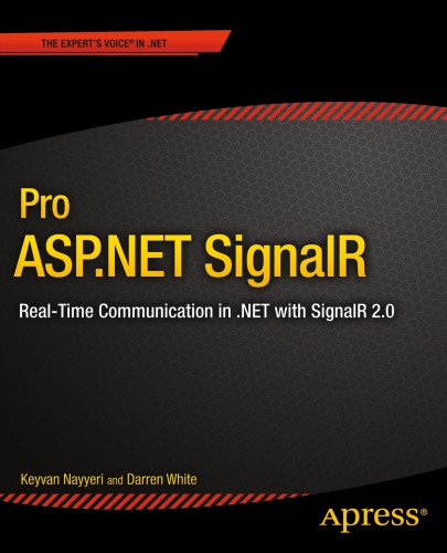 Pro Aspnet Signalr Realtime Communication In Net With Signalr 21 Nayyeri