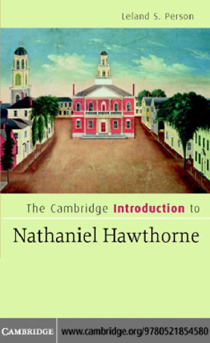 The Cambridge Introduction To Nathaniel Hawthorne Hawthorne Nathanielperson