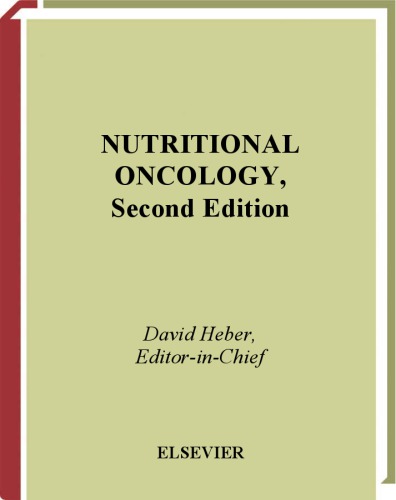 Nutritional Oncology 2nd Ed Heber David