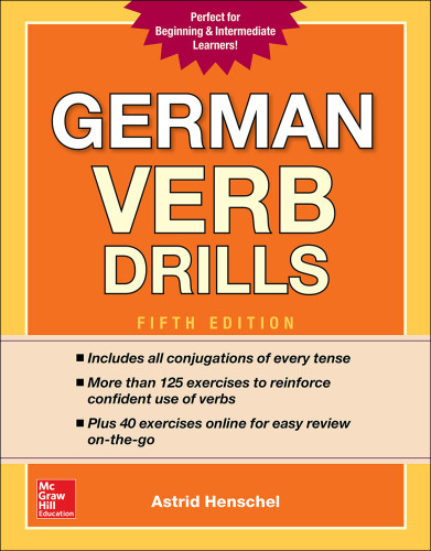 German Verb Drills Fifth Edition Henschel Astrid