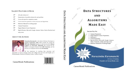 Data Structures And Algorithms Made Easy In Java Data Structure And Algorithmic Puzzles Karumanchi