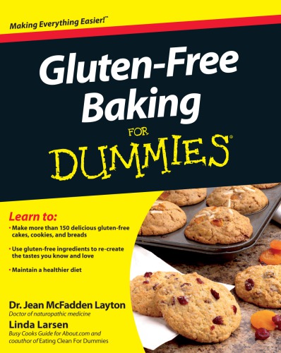Glutenfree Baking For Dummies 1st Edition Mcfadden Layton Linda Larsen