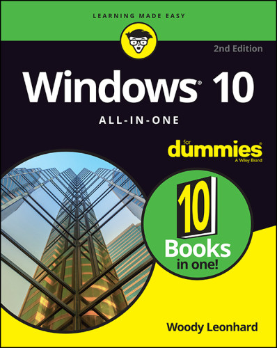 Windows 10 Allinone For Dummies 2nd Edition Leonhard Woody