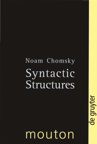 Syntactic Structures 2nd Edition Noam Chomsky David Lightfoot