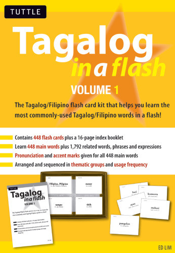 Tagalog In A Flash Kit Ebook Volume 1 Lim Edwin