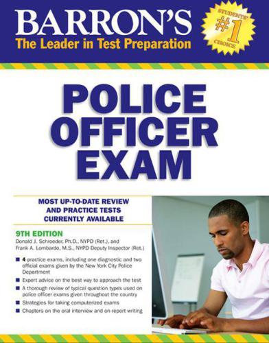 Police Officer Exam Barrons Police Officer Exam 9th Ed Lombardo