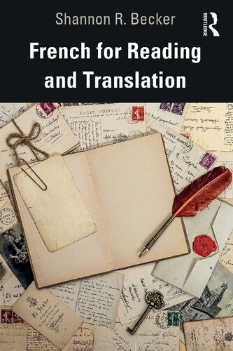 French For Reading And Translation 1st Edition Shannon R Becker