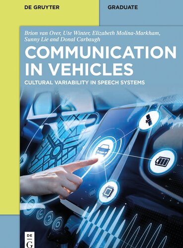 Communication In Vehicles Cultural Variability In Speech Systems Brion Van Over