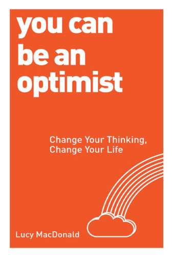 You Can Be An Optimist Macdonald Lucy