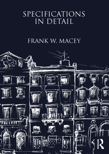 Specifications In Detail Macey Frank William