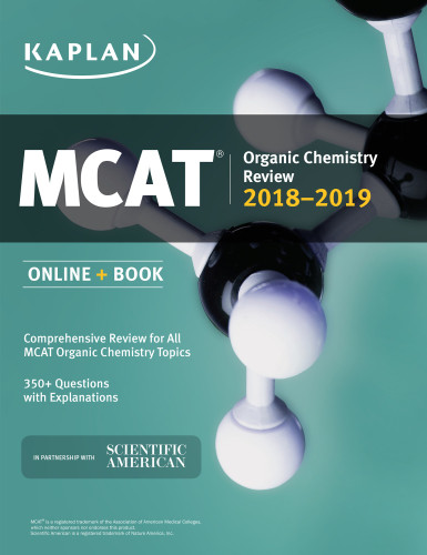 Mcat Organic Chemistry Review 20182019 Macnow Alexander Stone