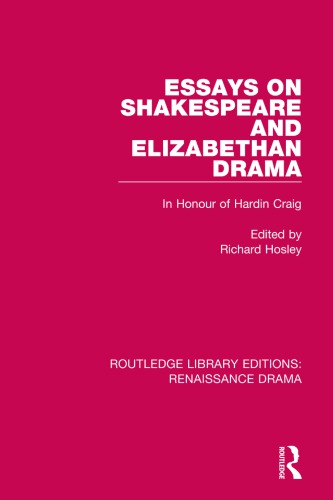 The Elizabethan Player Contemporary Stage Representation Mann