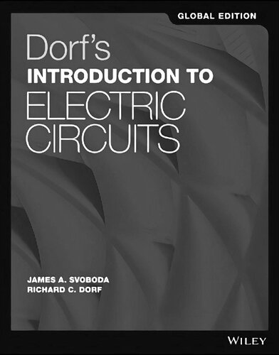 Dorfs Introduction To Electric Circuits Global Edition Global James A Svoboda