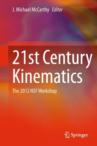 21st Century Kinematics Mccarthy J Michael