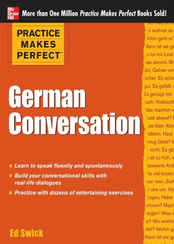 German Conversation Mcgrawhill Companiesswick Edward