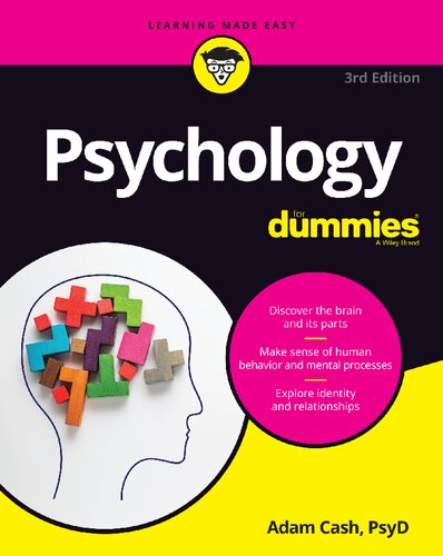 Psychology For Dummies 3rd Edition 3rd Edition Cash