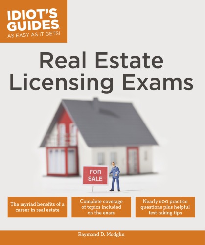 Real Estate Licensing Exams First American Edition Modglin Raymond D