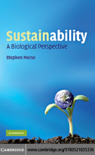 Sustainability A Biological Perspective Morse Stephen