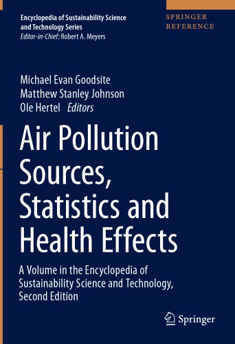 Air Pollution Sources Statistics And Health Effects 1st Edition Michael Evan Goodsite