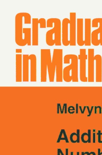 Additive Number Theory The Classical Bases Nathanson Melvyn B Melvyn Bernard