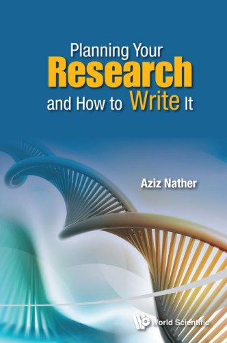 Planning Your Research And How To Write It Nather Aziz