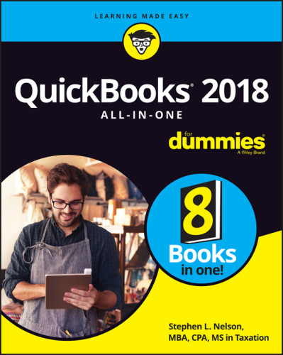 Quickbooks 2018 Allinone For Dummies Nelson Stephen L