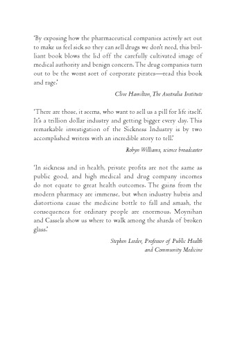 Selling Sickness How The Drug Companies Are Turning Us All Into Patients Netlibrary
