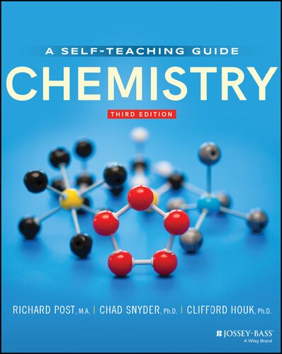 Chemistry Concepts And Problems A Selfteaching Guide 3rd Edition Richard Post
