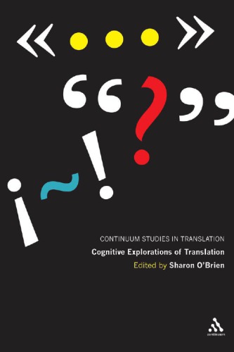 Cognitive Explorations Of Translation Obrien Sharon