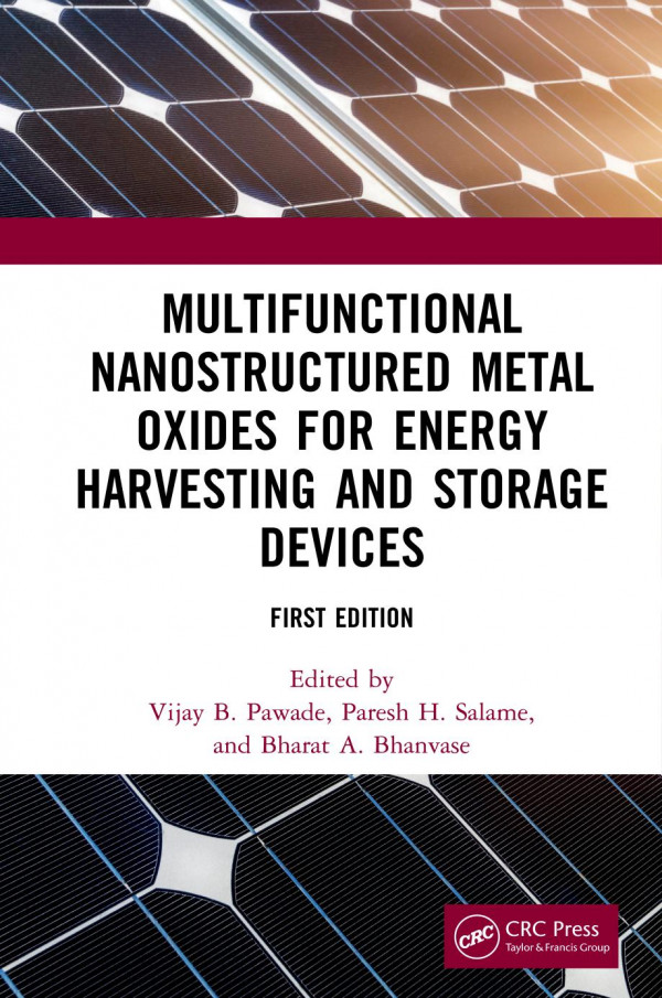 Multifunctional Nanostructured Metal Oxides For Energy Harvesting And Storage Devices 1st Edition Vijay B Pawade