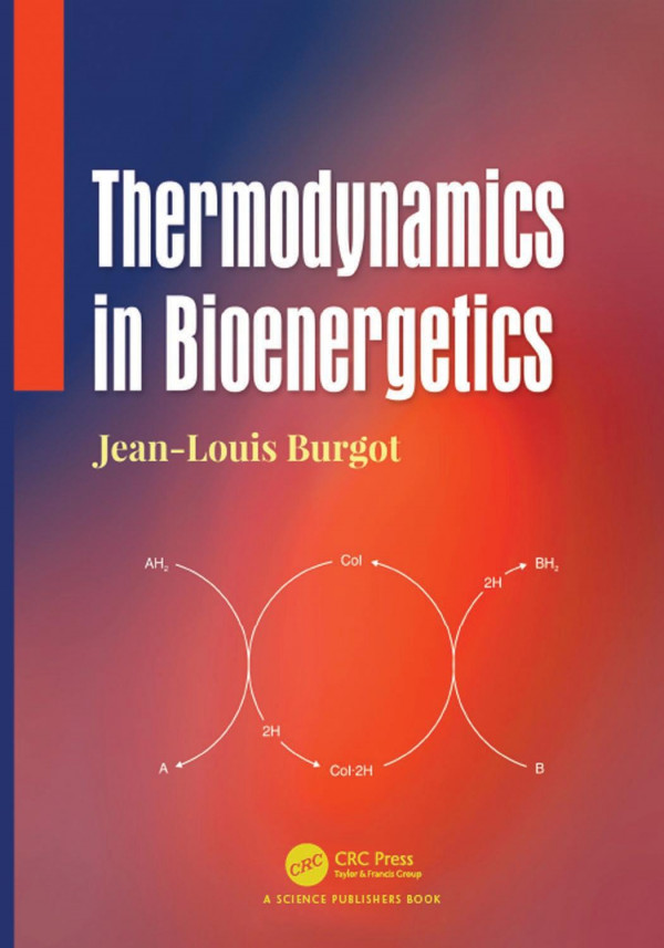 Thermodynamics In Bioenergetics 1st Edition Jeanlouis Burgot Author