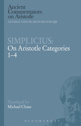 On Aristotle Categories 14 Of Cilicia Simpliciusaristotlechase