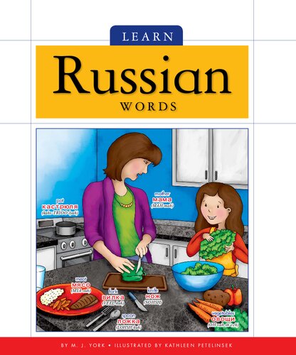 Learn Russian Words M J York Kathleen Petelinsek