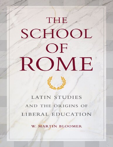 The School Of Rome W Martin Bloomer