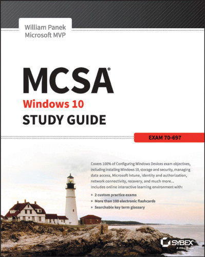 Mcsa Windows 10 Study Guide Exam 70697 Panek William