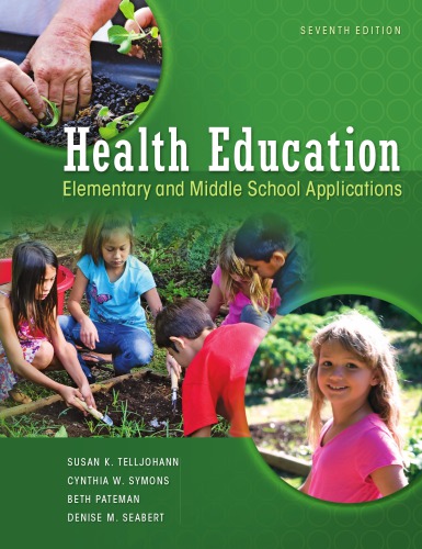 Health Education Elementary And Middle School Applications 7th Edition Pateman