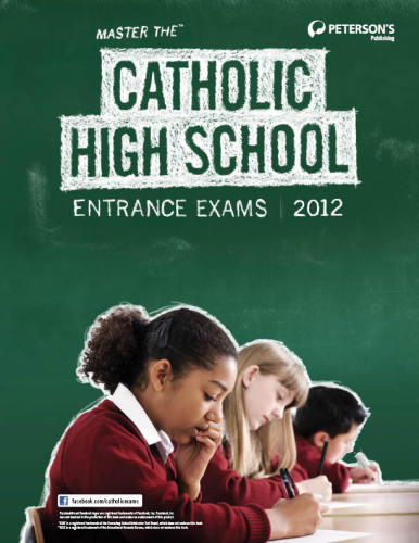 Master The Catholic High School Entrance Exams 2013 18th Ed Petersons Firm 2006