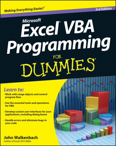 Excel 2007 Vba Programming For Dummies 3rd Edition John Walkenbach