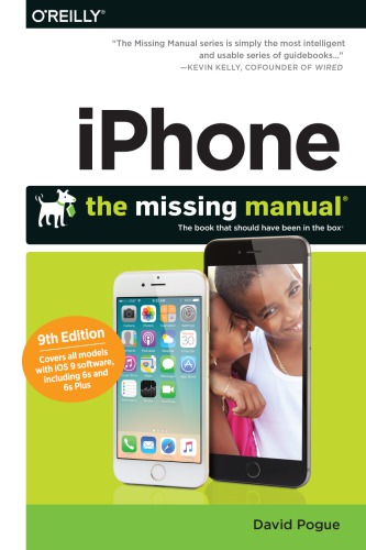 Iphone The Missing Manual 9th Edition Pogue David