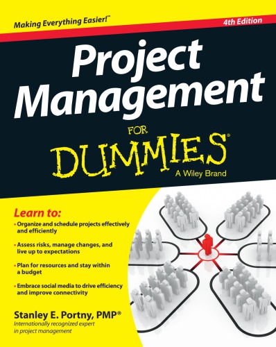 Project Management For Dummies 1st Edition Portny Stanley